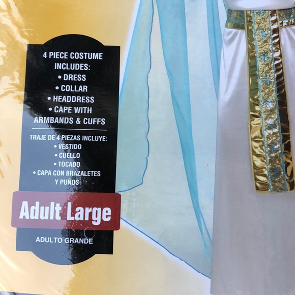Cleopatra Adult Costume! New! - Picture 3 of 6